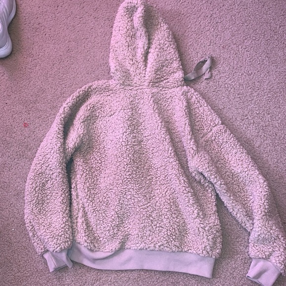 Love Tree Sherpa Hoodie - Picture 4 of 5